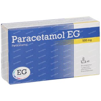 Paracetamol EG® 500mg 40 comprimés effervescents