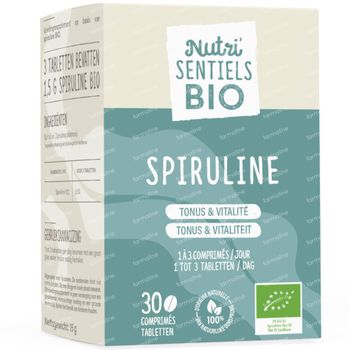 Nutri'Sentiels Bio Spiruline 30 comprimés