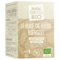 Nutri'Sentiels Bio Levure de Bière 45 capsules