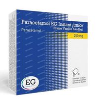 Paracetamol EG Instant Junior Vanille/Aardbei 20 zakjes