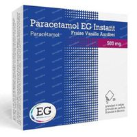 Paracetamol EG Instant Vanille/Aardbei 20 zakjes