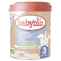 Babybio CAPREA 3 – Peutermelk op Basis van Biologische Geitenmelk Vanaf 10 Maanden 800 g