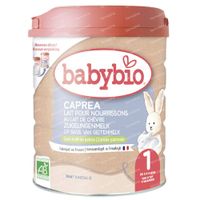 Babybio CAPREA 1 – Volledige Zuigelingenvoeding op Basis van Geitenmelk – Babymelk 800 g