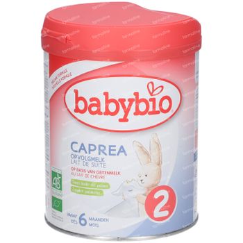 Babybio CAPREA 2 – Opvolgmelk op Basis van Biologische Geitenmelk – Vanaf 6 Maanden tot 1 Jaar 800 g