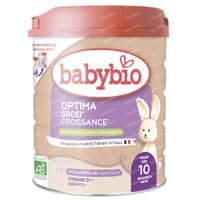 Babybio Optima 3 – Biologische Peutermelk met Bifidus en Galacto-Oligosachariden – van 1 tot 3 Jaar 800 g
