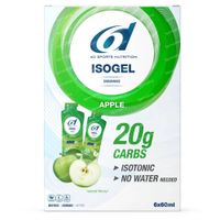 6D Sports Nutrition Isogel Pomme 6x60 ml gel