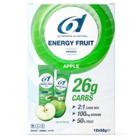 6D Sports Nutrition Energy Fruit Appel 12x32 g reep