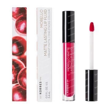 Korres KM Morello Rouge à Lèvres Liquide 29 Strawberry Kiss 3,4 ml