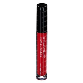 Korres KM Morello Matte Lasting Lip Fluid 53 Red Velvet 3,4 ml