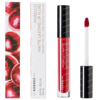 Korres KM Morello Matte Lasting Lip Fluid 59 Brick Red 3,4 ml