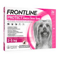FRONTLINE Protect Spot On Puces et Tiques Chien XS 3 pipette(s)