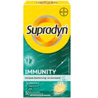Supradyn Immunity - Weerstand, Vitamine C & D, Zink 30 bruistabletten