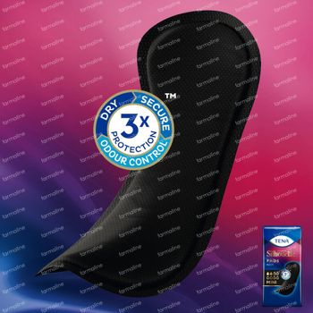 TENA Silhouette Pads Noir 18 pièces