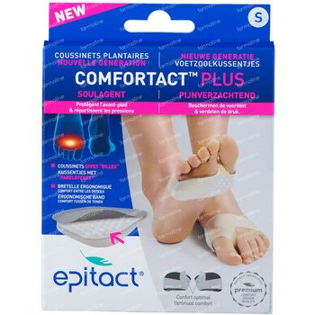 Epitact Comfortact™ Plus Voetzoolkussentjes Small 1 paar