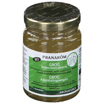 Pranarôm Aromaforce Miel pour Grog Respiration Sirop Bio 100 ml
