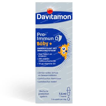 Davitamon Pro-Immun D Baby+ 7,5 ml