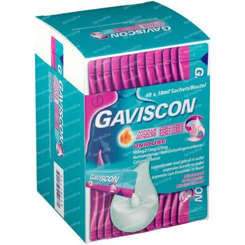 Gaviscon Antizuur - Antireflux 48 zakjes