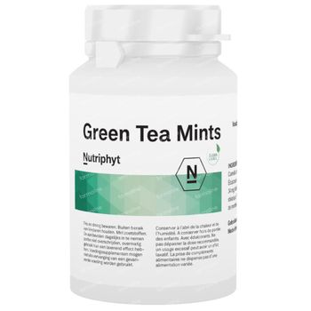 Nutriphyt Green Tea Mints 120 comprimés