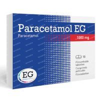 Paracetamol EG 1g 10 tabletten