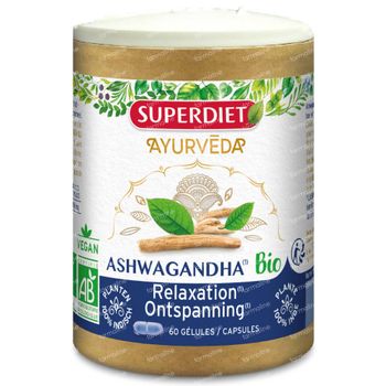 Superdiet Ashwagandha - Relaxation 60 capsules