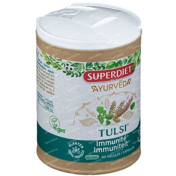 Superdiet Tulsi - Immunité 60 capsules