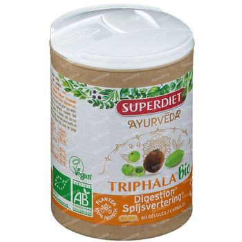 Superdiet Triphala - Digestion 60 capsules