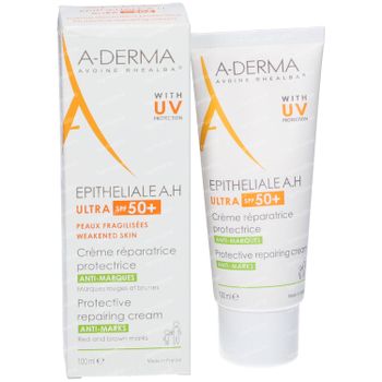 A-Derma Epitheliale A.H. Ultra SPF50+ Herstellende Beschermende Crème 100 ml