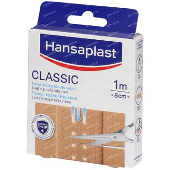 Hansaplast Classic 1m x 8cm 1 stuk