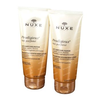 Nuxe Prodigieux Parfümierte Hautverfeinernde Körpermilch DUO 2x200 ml
