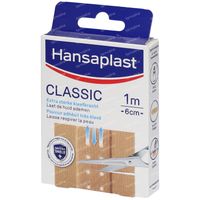 Hansaplast Classic 1m x 6cm 1 stuk