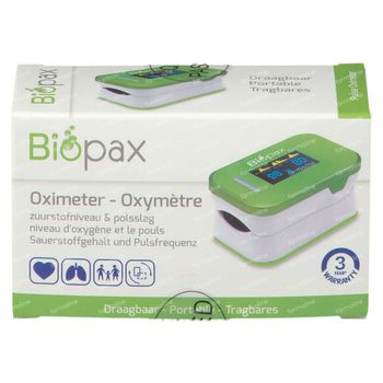 Biopax Oxymètre 1 pièce