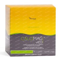Calcimag CA 1000mg/D3 800UI/mg 450mg Citroen Zonder Suiker 90 kauwtabletten