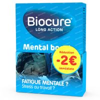 Biocure Mental Boost - Fatigue, Stress, Vitamine Prix Réduit 30 comprimés