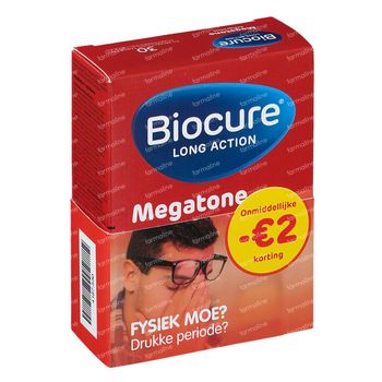 Biocure Long Action Megatone 30 comprimés