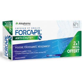 Forcapil Anti-Chute 2+1 Moins GRATUIT 90 capsules