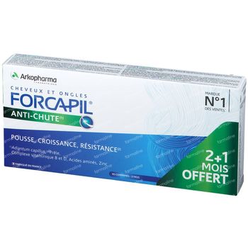 Forcapil Anti-Chute 2+1 Moins GRATUIT 90 capsules