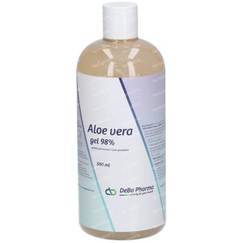 DeBa Pharma Aloe Vera Gel 98 % 500 ml gel