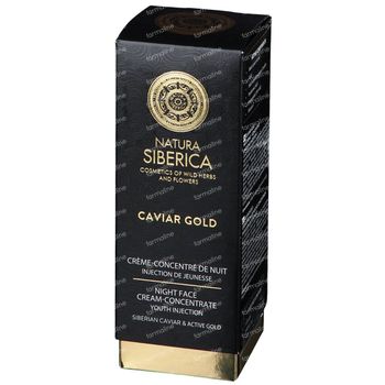 Natura Siberica Caviar Gold Crème de Nuit-Concentré Anti-Rides 30 ml
