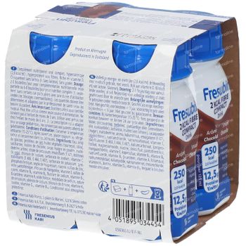 Fresubin 2 Kcal Compact Drink Chocolat 4x125 ml
