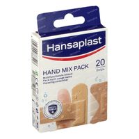 Hansaplast Hand Pack Elastic Extra Flexible 20 pièces