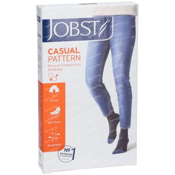 JOBST® Casual Pattern Kniekousen 20-30 AD Large Rose 1 paire