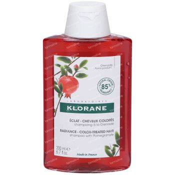 Klorane Radiance Shampoo Granaatappel Nieuwe Formule 200 ml