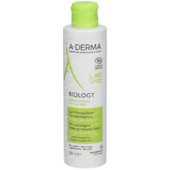 A-Derma Biology Dermatologische Make-up Remover Melk Bio 200 ml