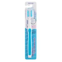 Better Toothbrush Regular Medium Blauw 1 stuk