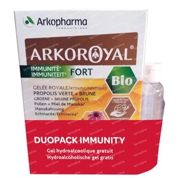 Arkoroyal Immuniteit Forte Bio DUO + Handgel GRATIS 40x10 ml
