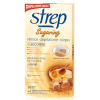 STREP Bandes Dépilatoires Corps Sucre 20 pièces