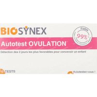 Biosynex Test d'ovulation 10 test