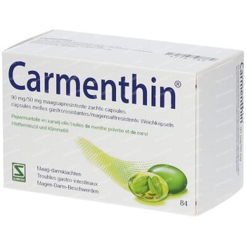 Carmenthin® - Opgeblazen Gevoel, Flatulentie, Buikpijn, Milde Spasmen 84 softgels