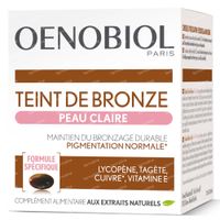 Oenobiol Teinte de Bronze Peau Clair - Autobronzant, Bronzage Sans Soleil 30 capsules