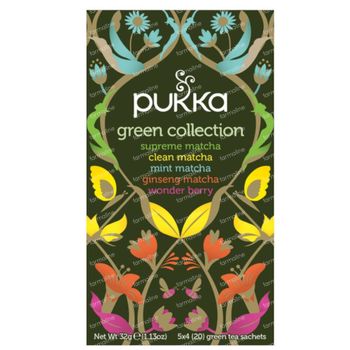 Pukka Thee Green Collection 20 pièces